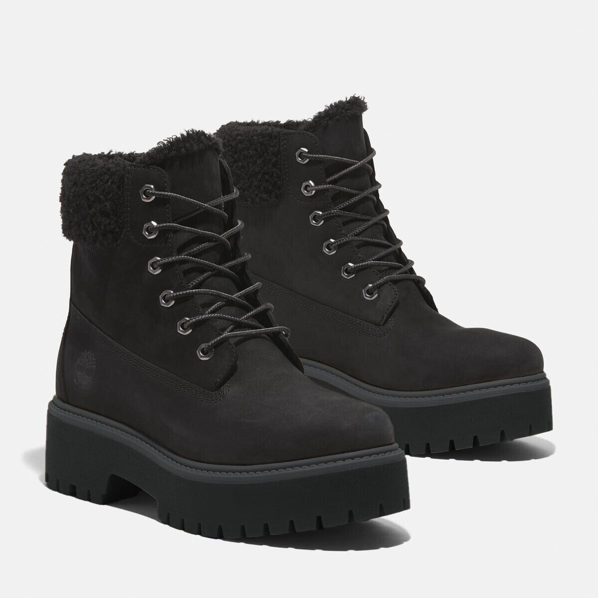 Black timberland boots womens 2025