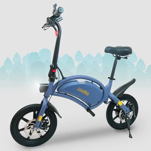 UrbanGlide Draisienne électrique Bike 140 bleu