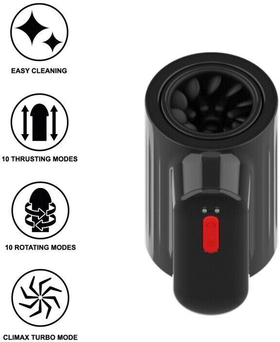 Jamyjob Tornado 360 Spin Tech Turbo Masturbator