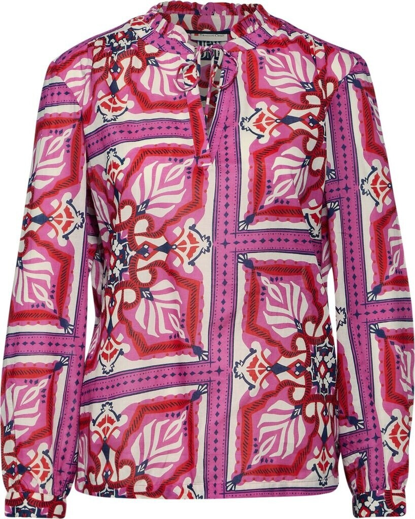 Tunika Bluse mit Print