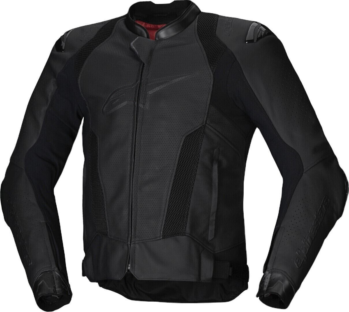 Alpinestars Missile V3 Airflow Leather Jacket black/black