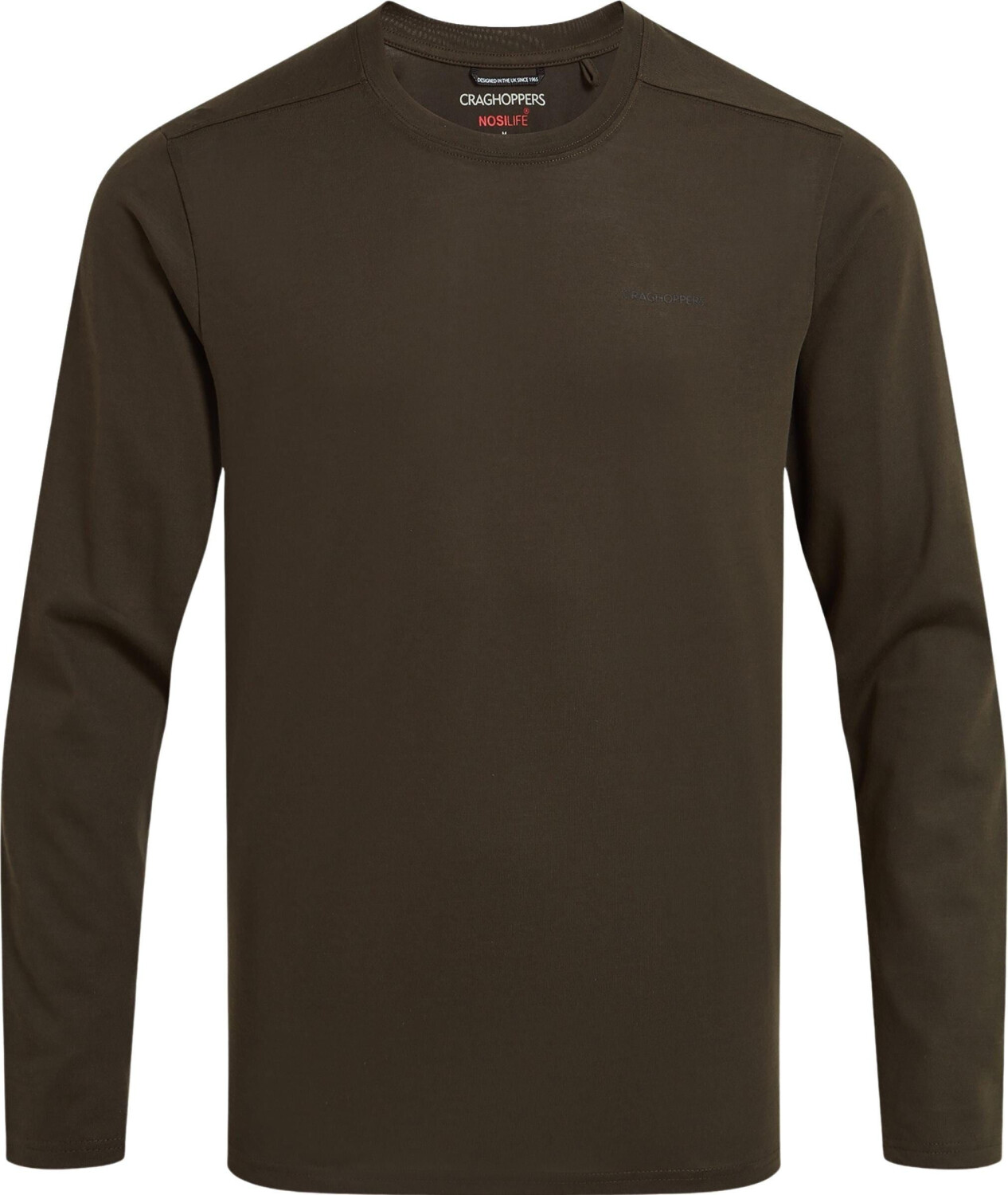 Craghoppers Nosilife Abel Langarm-T-Shirt Man woodland green