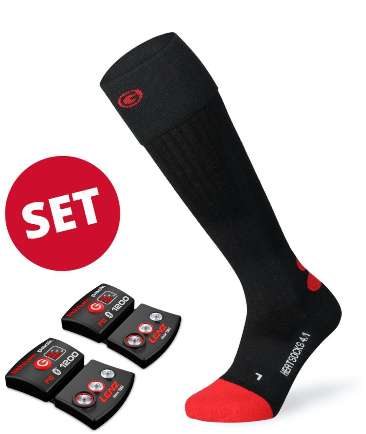 Lenz Heat Socks 4.1 + rcB 1200 black