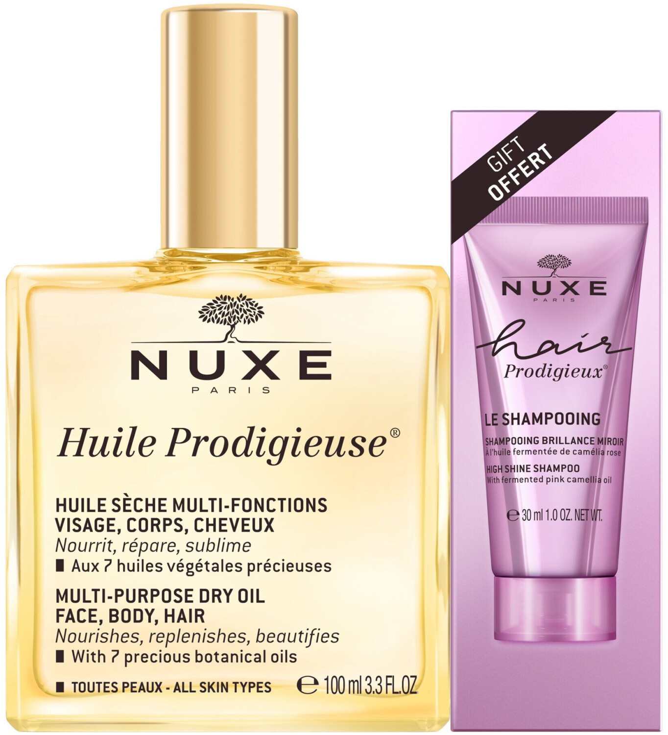 NUXE Coffret Huile Prodigieuse 100 ml (2 pcs)