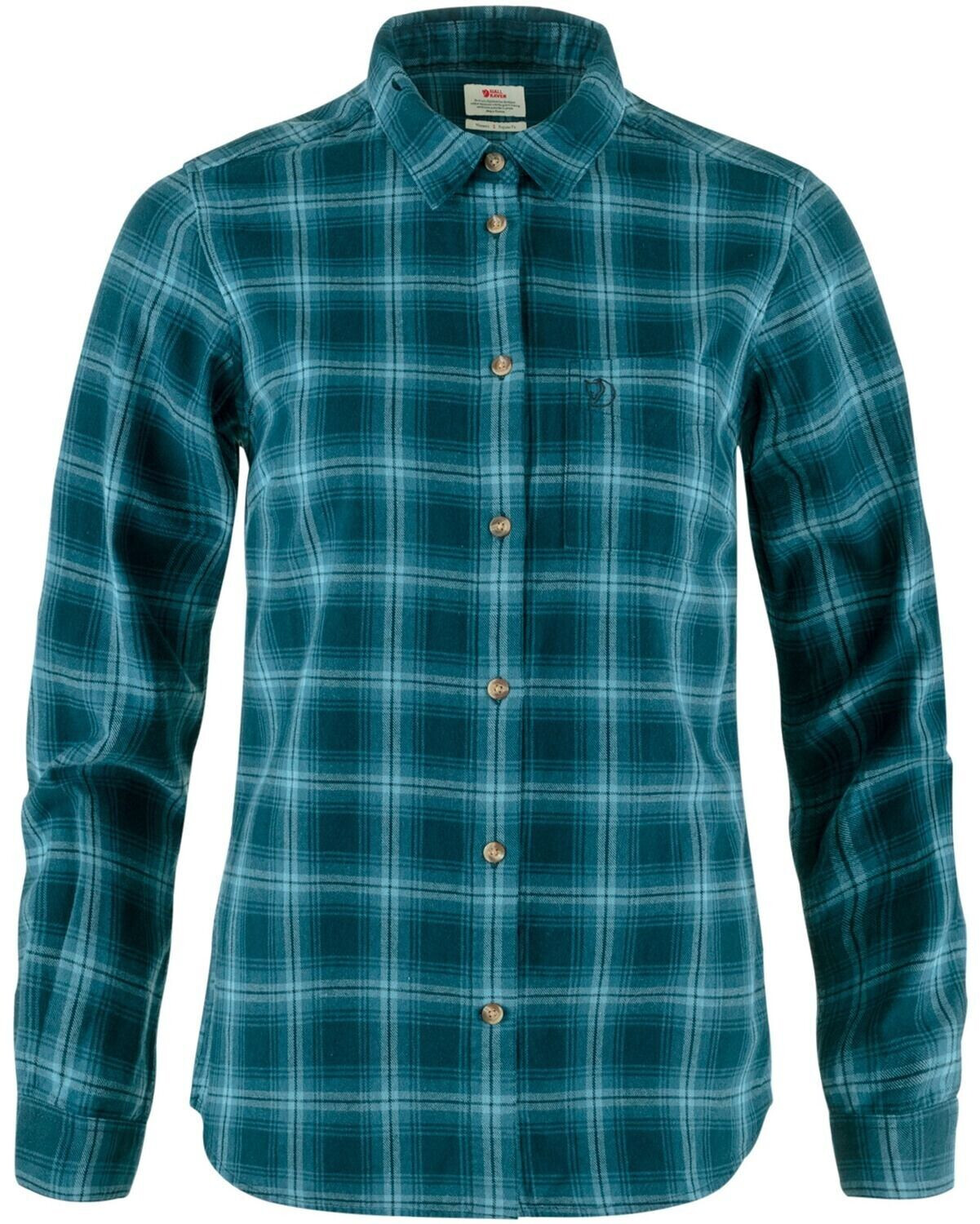 Fjällräven Övik Flanell Shirt LS W dark navy/indigo blue