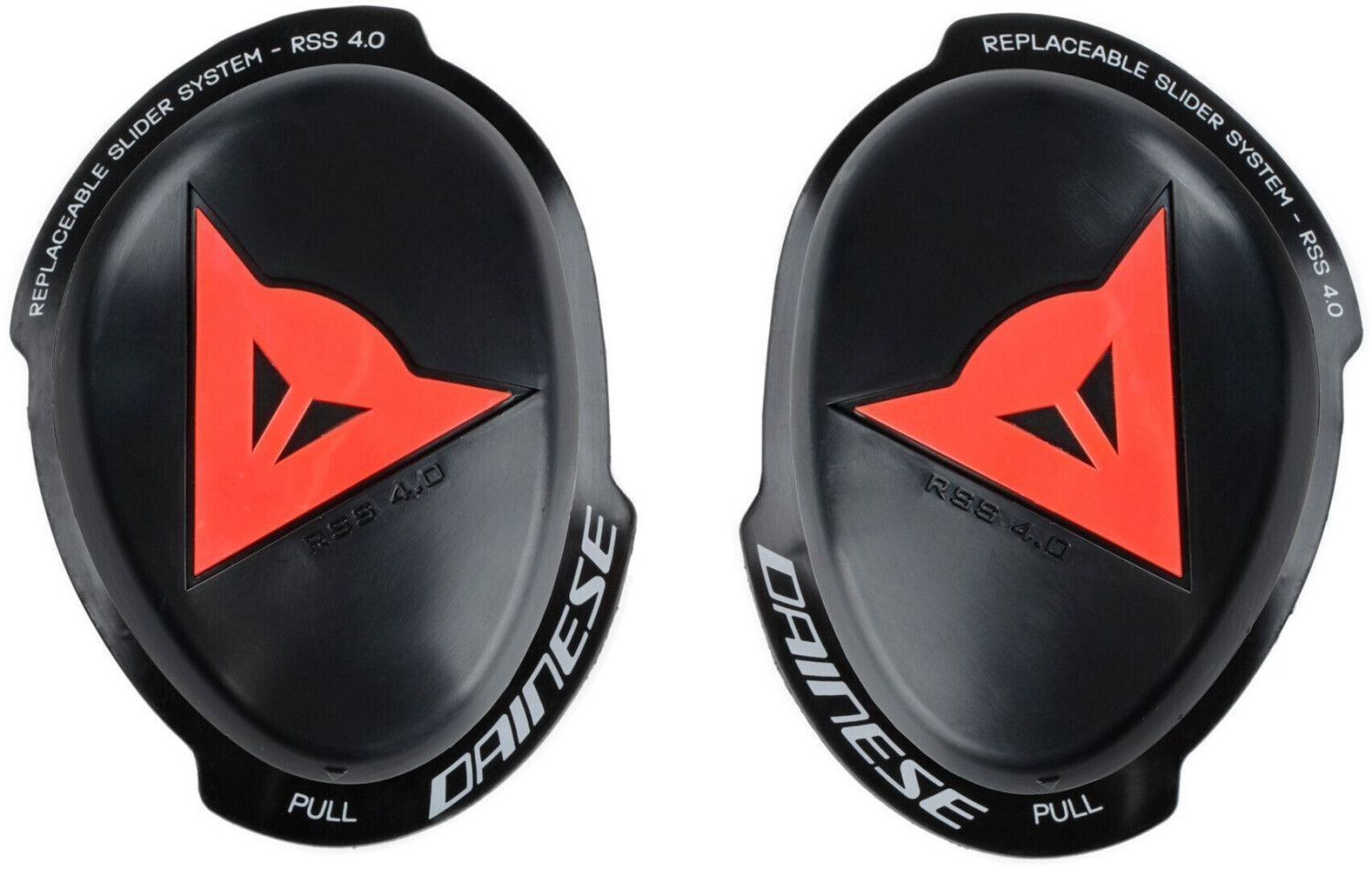 Dainese Rss 4.0 Full Kit Knee Sliders black/red fluo
