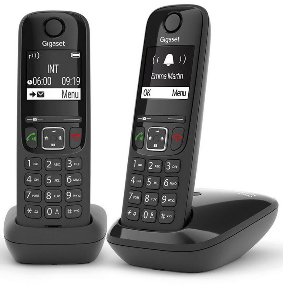 Gigaset AS690A Duo black (italian version)