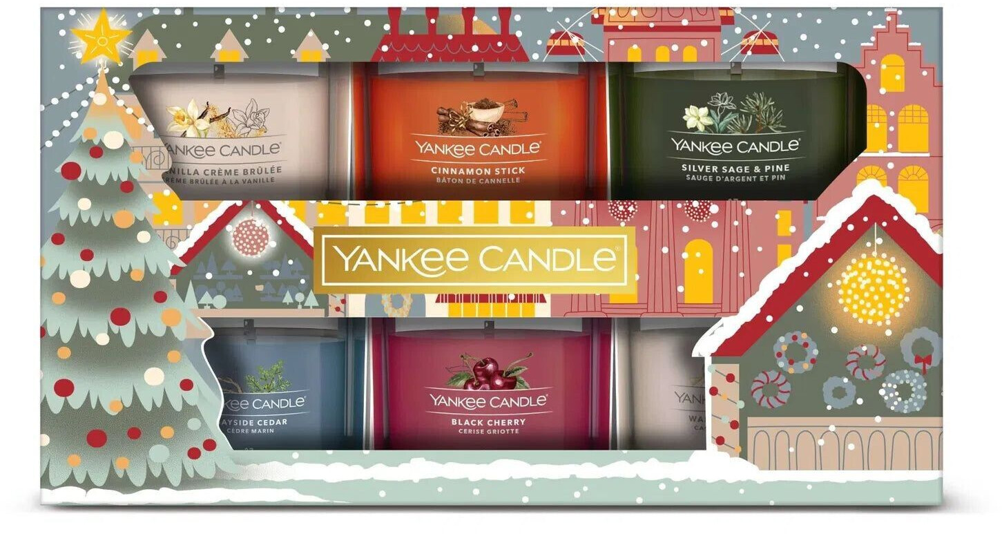 Découvrez Yankee Candle Christmas Collection 2024 4x37g, parfait pour la méditation et le bien-être