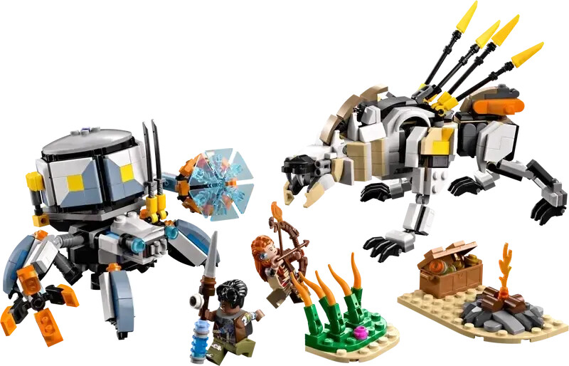 LEGO Horizon Adventures - Aloy et Varl contre Testudien et Dents de scie (77037)