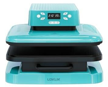 LOKLiK Auto Heat Press blue