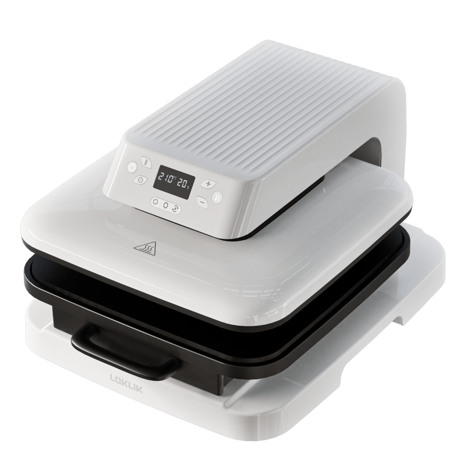 LOKLiK Auto Heat Press White