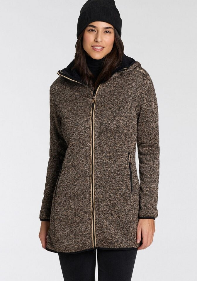 Parka Femme CMP Avec Capuche Amovible - Softshell, étanche Et Respirant Clima Protect®