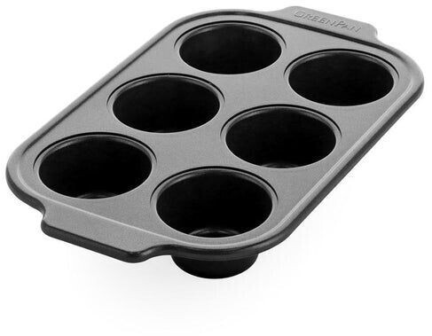 GreenPan Moule à muffins antiadhérent 6 cavités