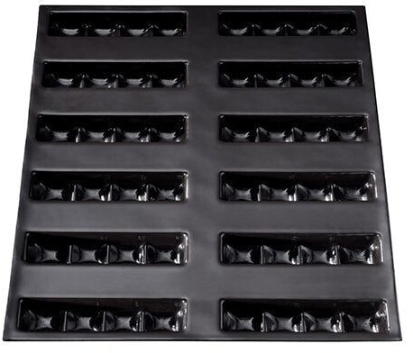 Flexipan Moule 12 barres en silicone