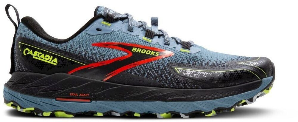Brooks England Cascadia 18 wide (110426-2E-004) citadel/ebony/lime