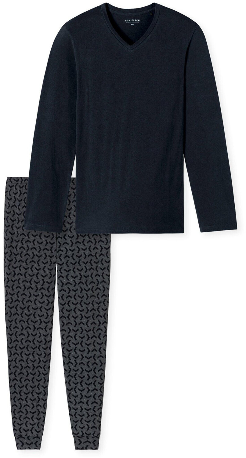 Schiesser Pajamas long cuffs - Casual Essentials (181922)