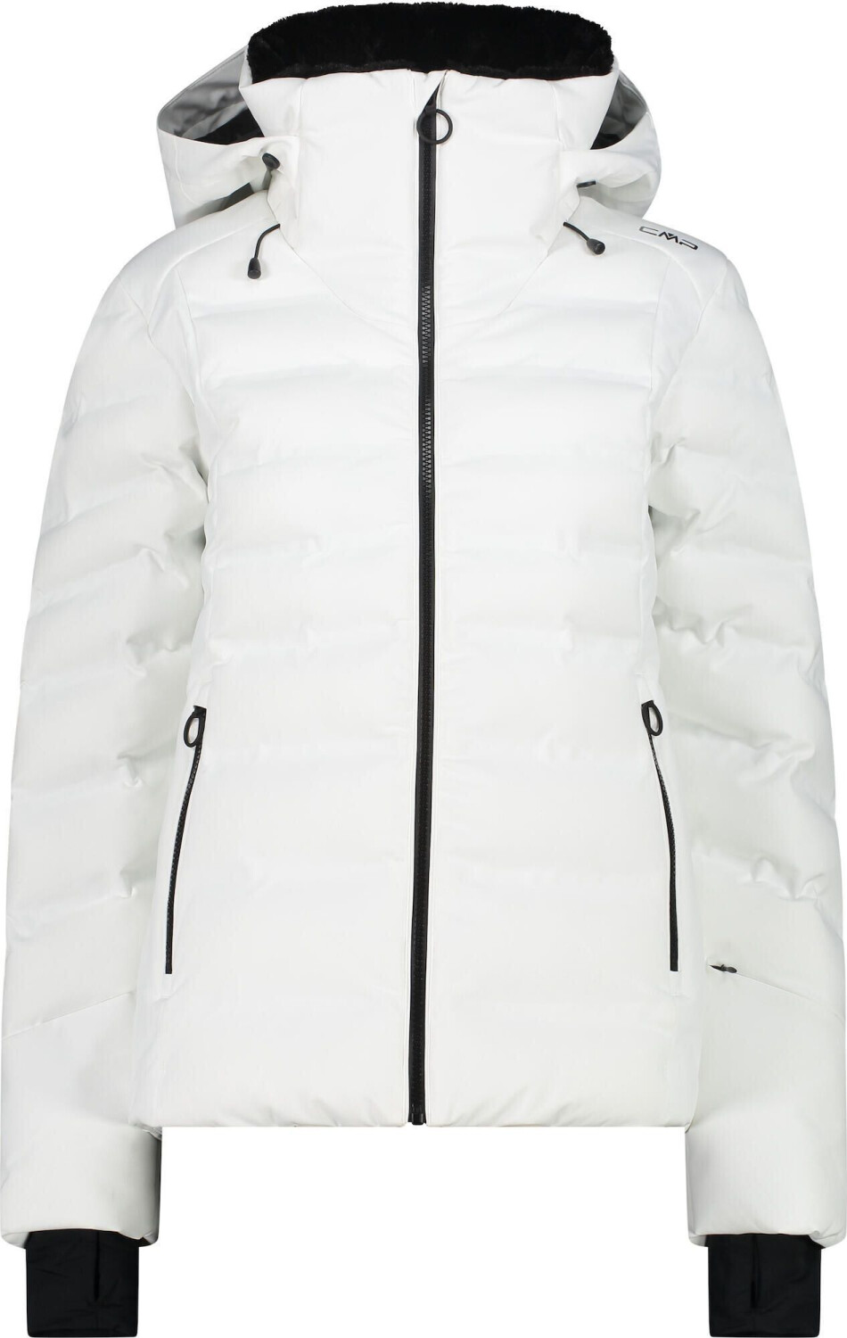 CMP Jacket W Fix Hood (34W4406) bianco