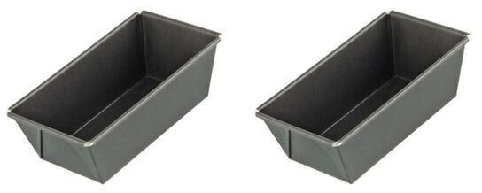 Zenker Lot de 2 mini moules à cake 20,5 cm