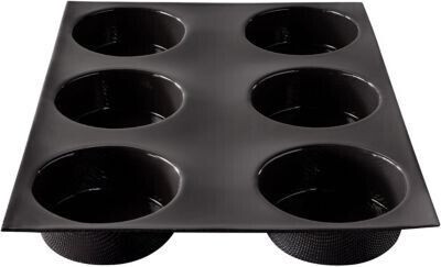 Flexipan Moule pour grands ronds silicone avec 6 empreintes