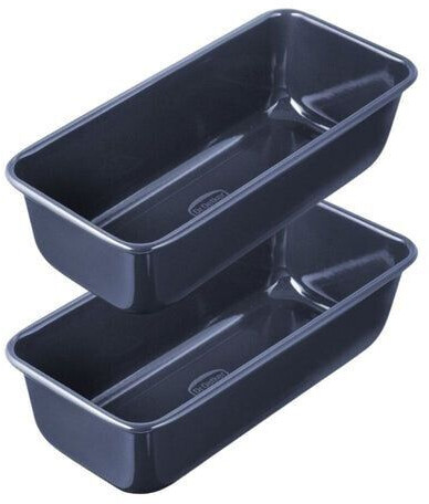 Dr. Oetker Lot de moules à cake rectangulaires 25 cm