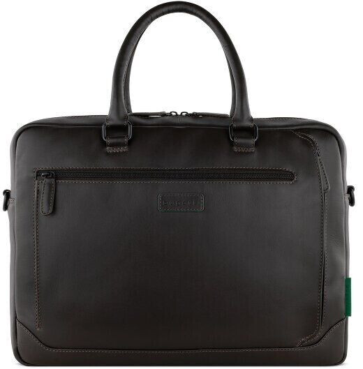 Bugatti Clark Gusset Briefcase (492353) brown