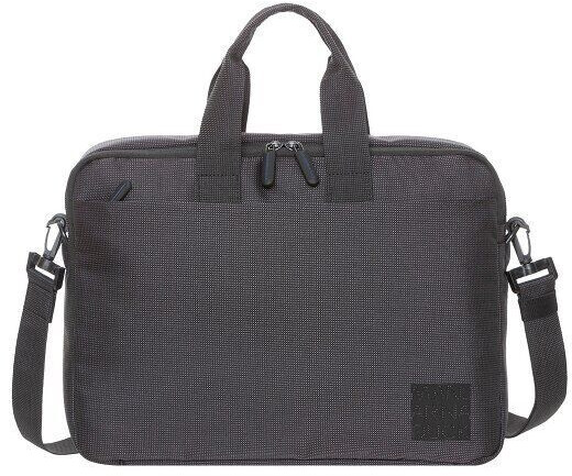 Mandarina Duck District Gusset Briefcase (P10KPC03) black ink