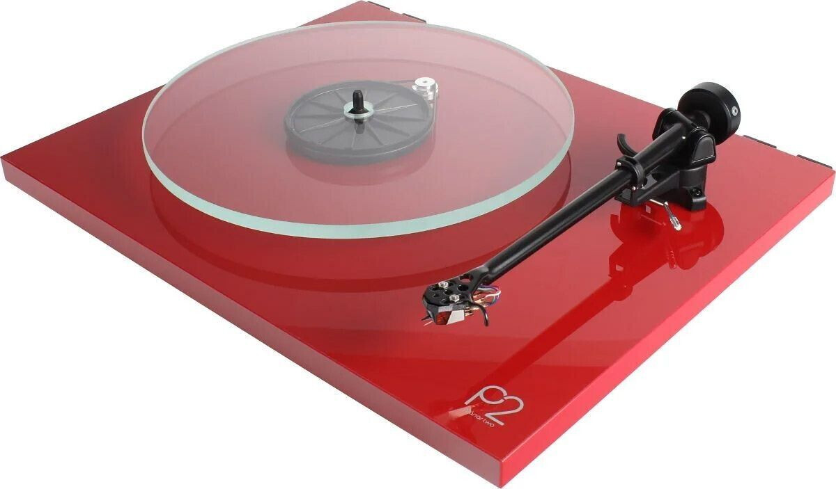 Rega Planar 2 Nd3 rouge laqué
