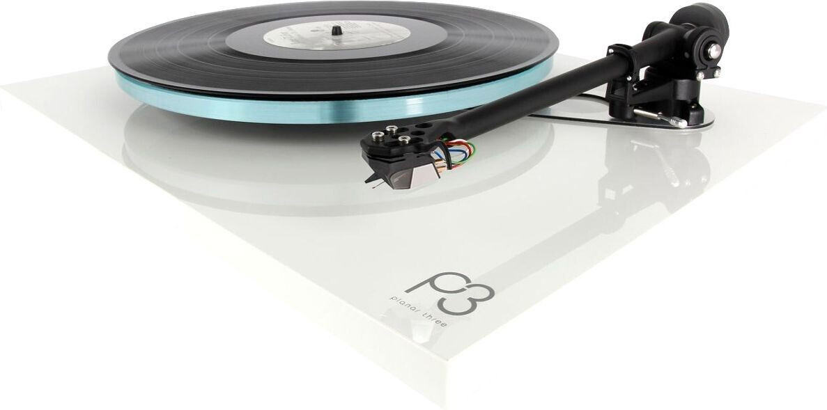 Rega Rega Planar 3 Nd5 blanc laqué