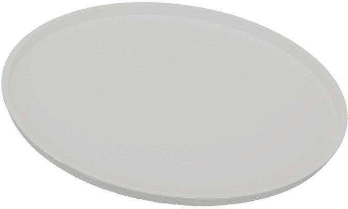 Kartell Componibili end plate for 1 element - silver plastic - 4x42x42 cm (002)