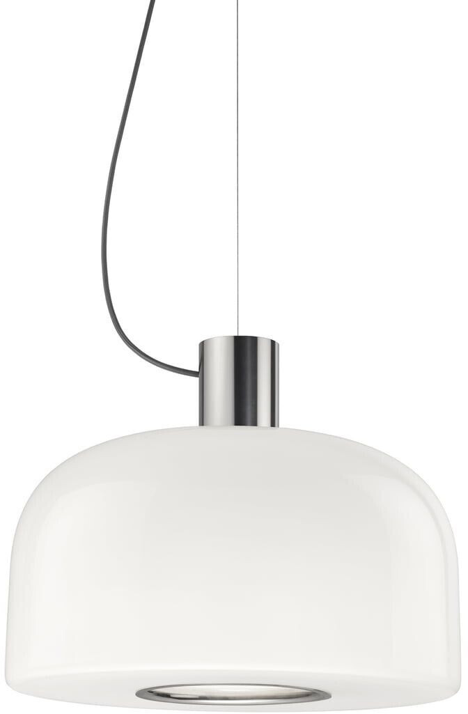 FLOS Bellhop Glass pendant light white bell-shaped 25 watt glass 45x35x45cm (202)
