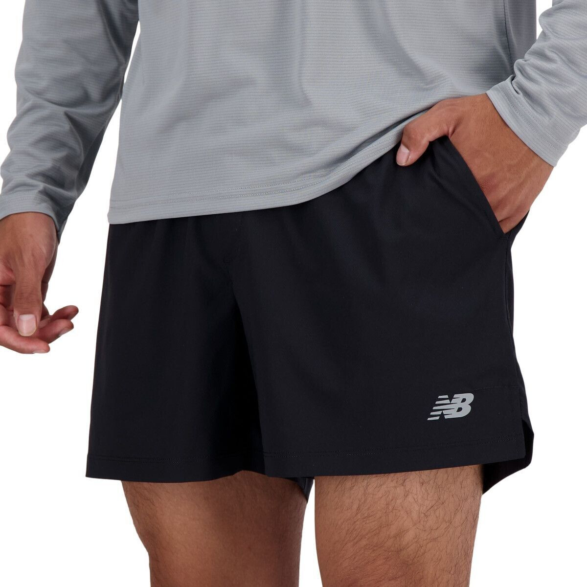 New Balance AC Lined Short 5 black