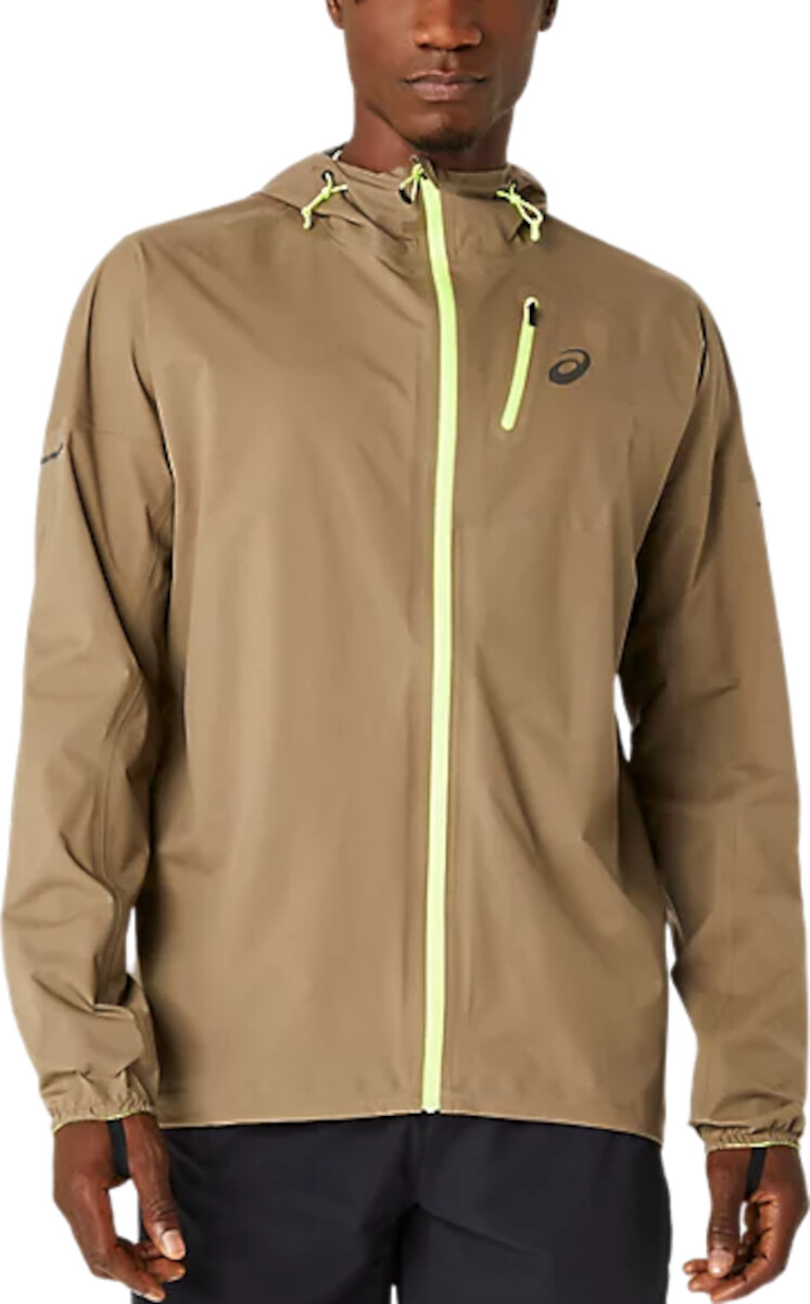 Asics Fujitrail Waterproof Jacket pepper