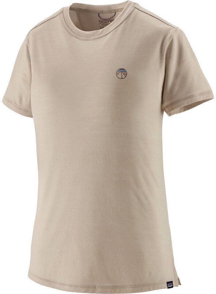 Patagonia Women's Capilene Cool Merino Graphic Shirt fitz roy icon-pumice