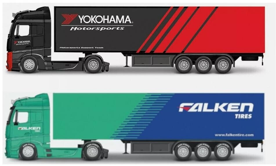 BBurago MB Actros Gigaspace avec remorque (18-31460)