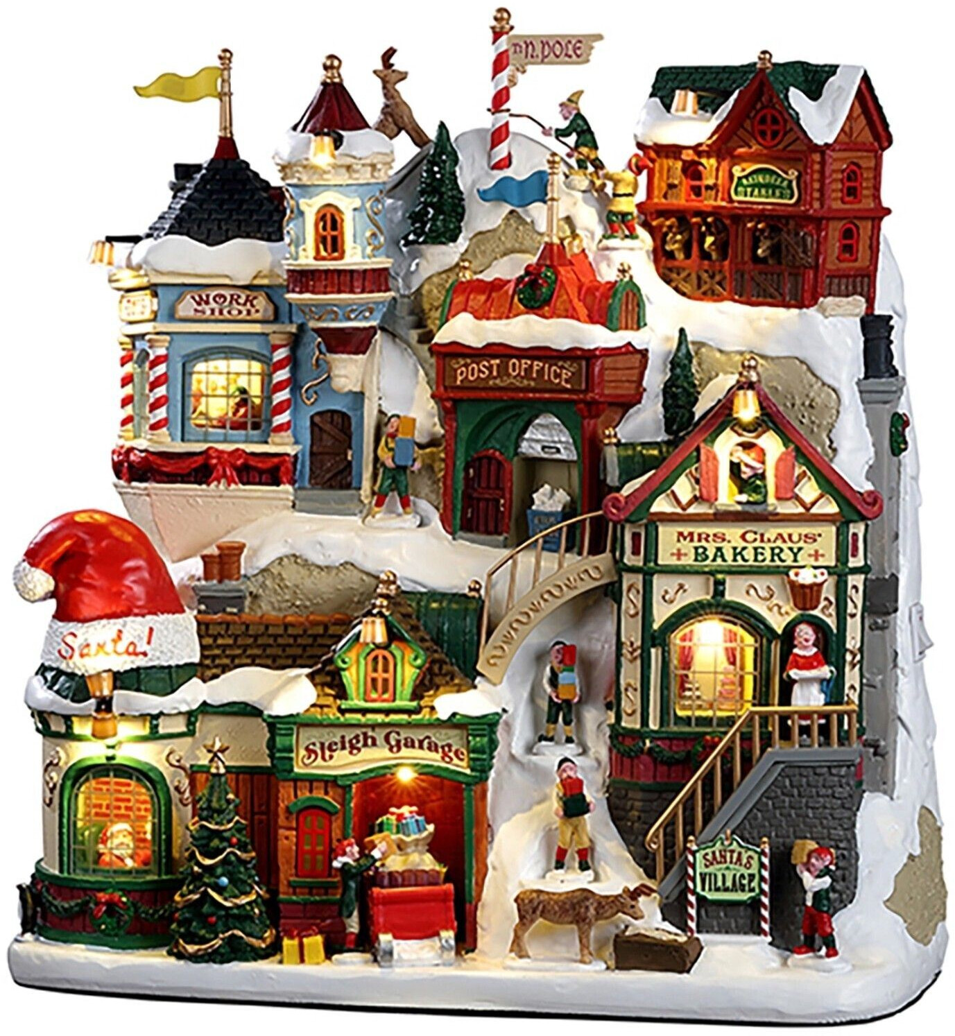 Lemax Santa s Village 26cm 25925 au meilleur prix sur idealo