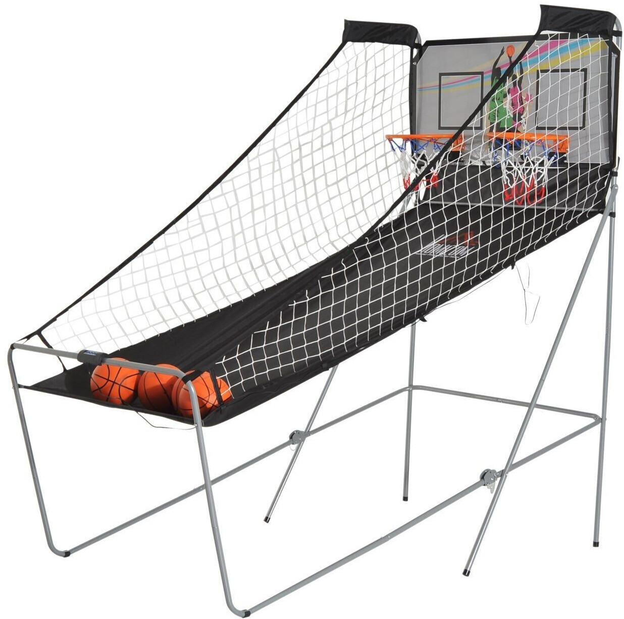 HomCom Double Panier Pliable