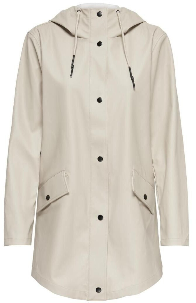 Only Onlelisa Raincoat Otw Noos (15261734) silver lining