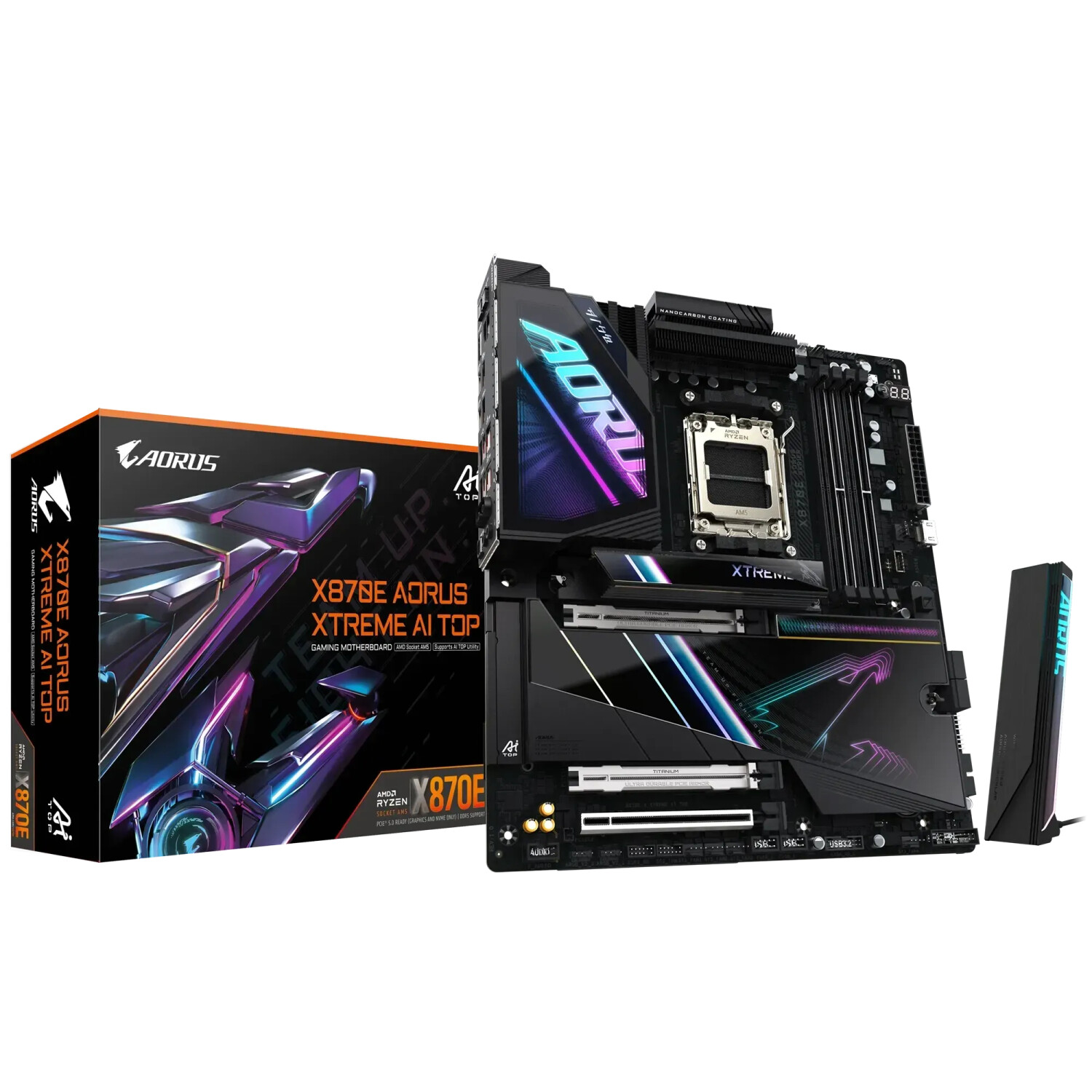 GigaByte X870E Aorus Xtreme AI Top