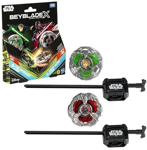 Hasbro Beyblade X Star Wars Multipack Luke Skywalker 4-80B + Darth Vader 4-60P