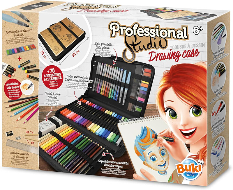Buki Professional Studio Trousse à dessin