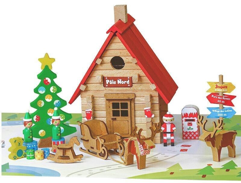 JeuJura Le chalet de Noël - 90 pièces