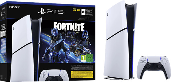Sony PlayStation 5 Slim (PS5 Slim) Digital Edition Fortnite Cobalt Star Bundle, Bild 2