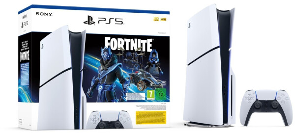Sony PlayStation 5 Slim (PS5 Slim) Fortnite Cobalt Star Bundle, Bild 2