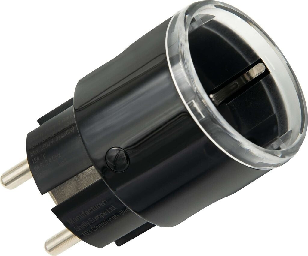 Shelly Plug Smart Gen3 black