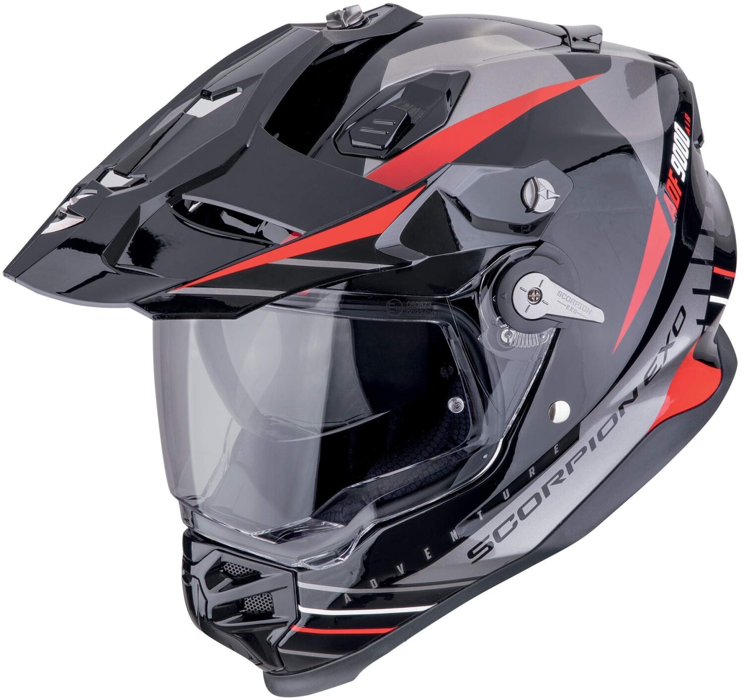 Scorpion ADF-9000 Air Feat noir/argent/rouge