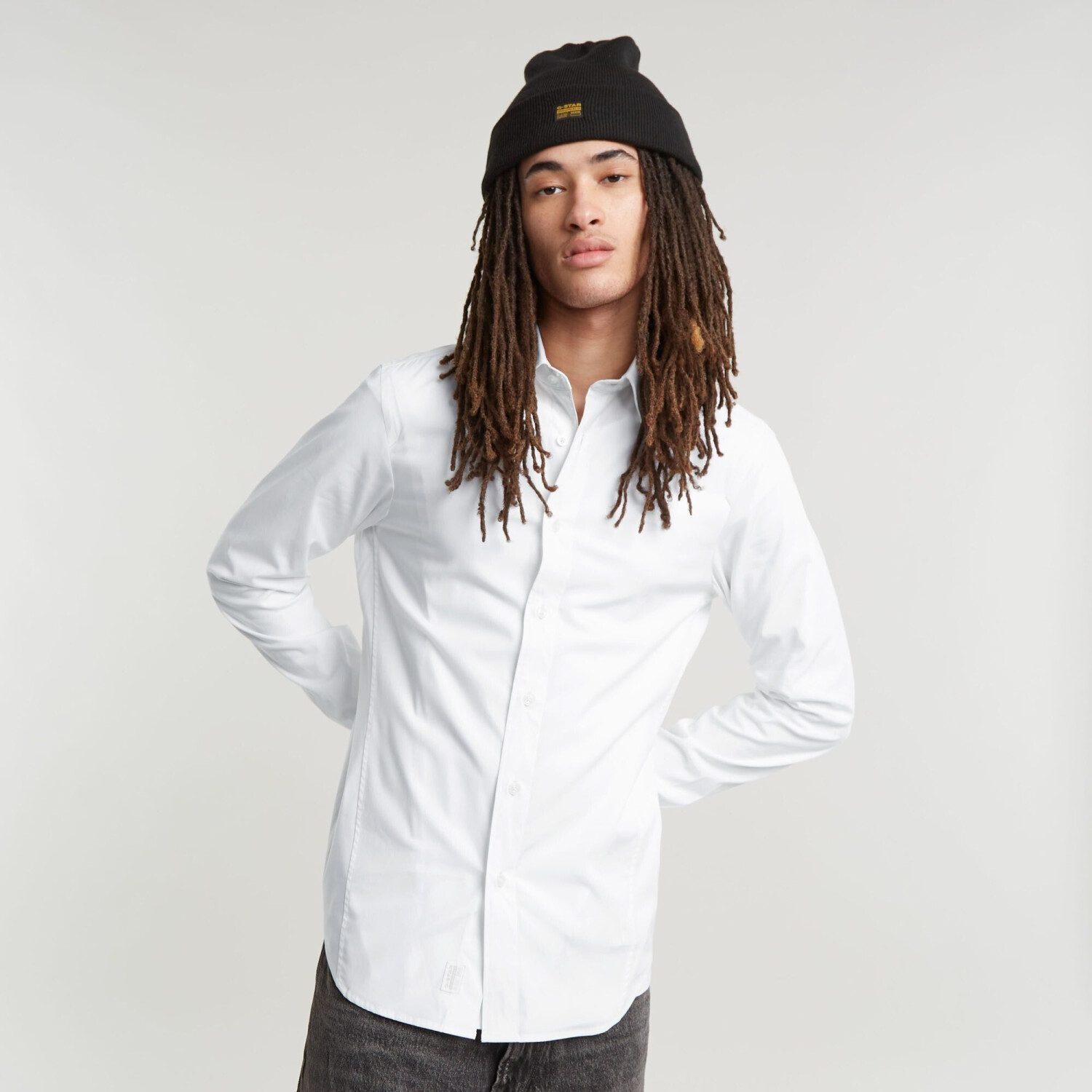 G-Star Chemise Uniform Slim blanc D25176-D701-110