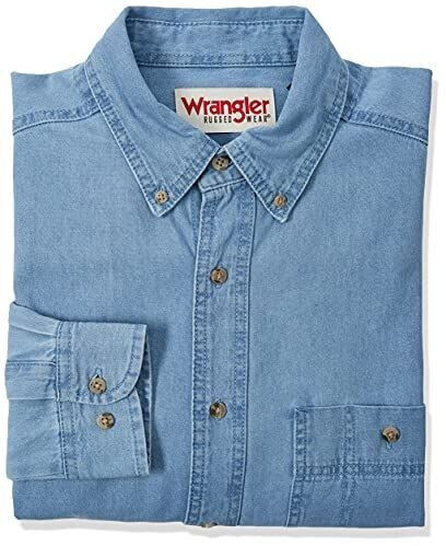 Wrangler Chemises en jean boutonnées