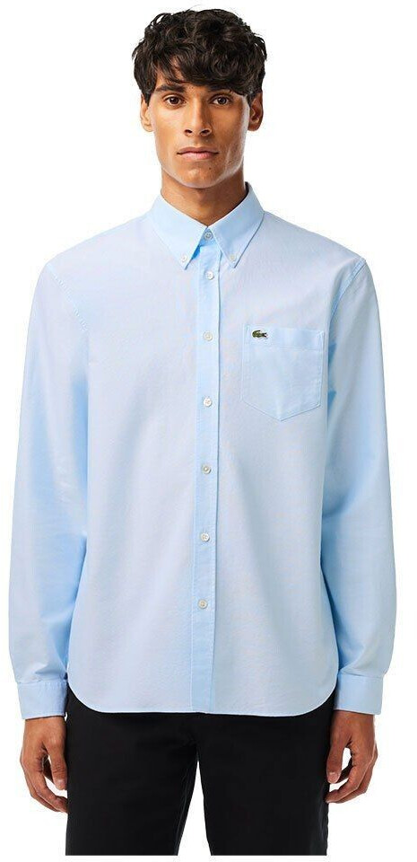 Lacoste Chemise d'affaires manches longues CH1911 blanc