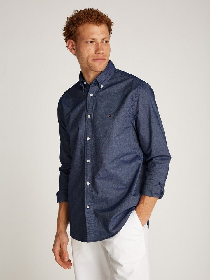 Tommy Hilfiger Chemise Oxford Regular Fit bleu
