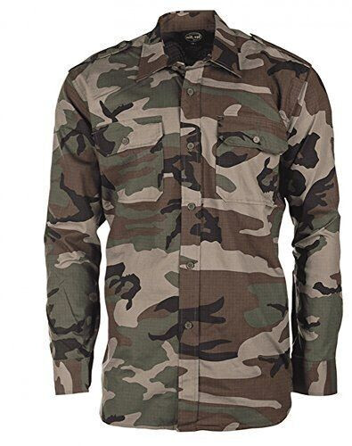 Mil Tec Chemise Ripstop woodland
